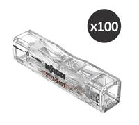 WAGO 2773-2401-100 Borne de passage flexible: - rigide: 0.75-4 mm² Nombre de pôles: 1 100 pc(s) tr
