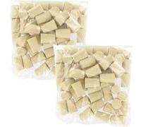 Fackelmann 9901250 Lot de 100 Bouchons en Liège Coniques pour Bouteilles de Vin, Beige, 3,3 x 2,1 cm