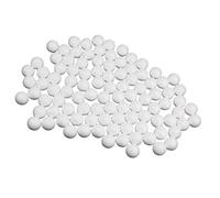 Lot de 100 boules en mousse de polystyrène Blanc 25 mm