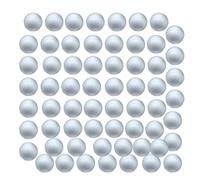 Lot de 100 boules en mousse de polystyrène blanc pour décoration de Noël 35 mm