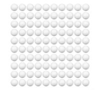 Lot de 100 boules en mousse de polystyrène pour décoration florale de gâteaux et projets d'artisanat d'arbres mixtes de 20 mm à 30 mm de diamètre (2,5 cm)