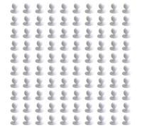 Lot de 100 boutons ronds en forme de boule pour manteaux de chefs et manteaux classiques pour uniforme de chef pour homme et femme Unisexe 3 tailles
