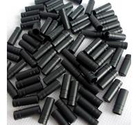 Lot de 100 câbles extérieurs de vélo pour frein et levier de vitesse avec virole à sertir et extrémités de pointe, compatibles avec les couvre-câbles de changement de vitesse de vélo de 4 mm/5 mm pour