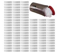 Lot de 100 cache-filtres élastiques de rechange pour aspirateur à main
