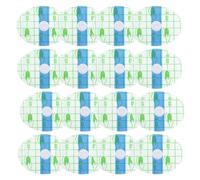 Lot de 100 cache-oreilles autocollants - Design unique - Cache-oreilles étanches pour nager - Shampoing pour nouveau-né - Bandeau d'oreille doux pour la douche et le surf