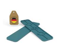 Lot de 100 cales de vitrage en plastique, 100 mm x 24 mm x 1-6 mm, cale fenetre, cale meuble, cale plaque, cales lambourdes, entretoise, cale menuiserie, cale carrelage (épaisseur : 2 mm)