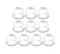Lot de 100 carburateurs de pompe à carburant de 22 mm pour ampoule d'amorçage pour tronçonneuses, débroussailleuses, équipements