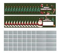 Lot De 100 Cartes À Gratter De Noël, Jeux De Grattage De Fête De Noël, Billets De Tombola Avec Motifs De Bonhomme De Neige, Père Noël Pour Adultes, Activités De Groupe, Fournitures De Fête De Noël