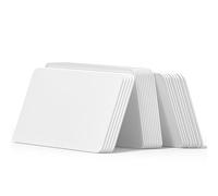 Lot de 100 cartes à puce M1 classiques 1K 13,56 MHz RFID S50 ISO14443A M1 vierges imprimables pour contrôle d'accès, clés d'hôtel, etc