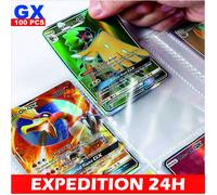 Lot de 100 cartes Pokemon - OFFICIELLES françaises - SANS DOUBLES