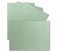 Lot de 100 cartes simples, format B6, 12 x 17,0 cm, 240 g/m², eucalyptus, argileux, vierges, idéales comme cartes postales