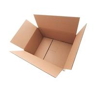 Lot de 100 cartons d'expédition pliables 350 x 250 x 150 x 35 x 25 x 15 cm - Dimensions extérieures : 350 x 250 x 150 cm