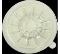 Lot de 100 centreurs pour CD - Transparents - Avec dos adhésif - Produits consommables pour appareil électronique - Portables - Par DragonTrading®