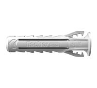 fischer - Cheville nylon à expansion SX Plus 6x30 avec collerette, tous matériaux/Boite de 100
