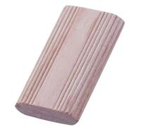 Lot De 100 Chevilles Domino En Bois De Hêtre For Menuiserie, Connecteurs For Meubles, For Connecter Des Panneaux, Des Blocs, Des Chevilles En Bois(40x8mm)