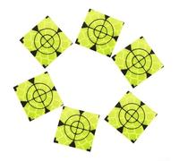 Lot de 100 cibles de visée réflecteur pour mesures totales de station dans différents champs (20 x 20 mm)