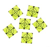 Lot de 100 cibles réfléchissantes en acrylique pour des mesures fiables dans les projets de génie structurel et civil (30 x 30)