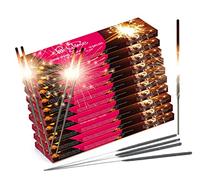 Lot de 100 cierges Magique F1 - Excellente idée pour Les Mariages, Les Anniversaires, Noël et Le réveillon du Nouvel an - durée unitaire 30 Secondes - (16 cm x 100 pcs)