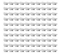 Lot de 100 clips de câble solaire en acier inoxydable pour remorque, cadre de remorque, pour la gestion des cordons électriques