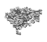 Lot de 100 clips de fil pour panneau solaire, design en acier inoxydable robuste pour une installation facile et une gestion fiable des câbles (30 pièces)