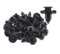 Lot de 100 clips de fixation en ABS noir OE 0155309321 pour Nissan X Trail Qashqai Navara Micra et modèles supplémentaires