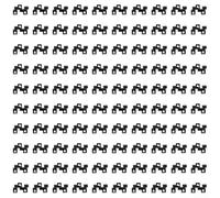 Lot de 100 clips de fixation en acier inoxydable composite noir pour planches de terrasse de jardin extérieur 7 mm, 8 mm, 9 mm, 10 mm avec espacement de 3 mm, kit de supports de fixation antirouille