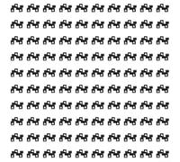 Lot de 100 clips de fixation en acier inoxydable pour terrasse élégante et moderne (10 mm)