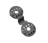 Linxor - Lot de 100 Clips de Fixation pour Brise Vue, bâche ou Toile d'ombrage - Plusieurs Coloris