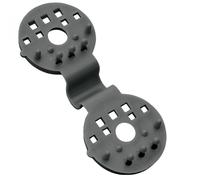 Linxor - Lot de 100 Clips de Fixation pour Brise Vue, bâche ou Toile d'ombrage - Plusieurs Coloris