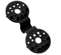 Linxor - Lot de 100 Clips de Fixation pour Brise Vue, bâche ou Toile d'ombrage - Plusieurs Coloris