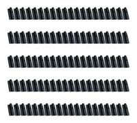Lot de 100 clips de fixation robustes pratiques de 6 mm pour terrasses, planches de terrasse, comprend des vis et un embout, matériel de terrasse extérieur