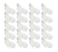 Lot de 100 clips de gestion de câbles avec support adhésif en nylon pour organiser les câbles dans n'importe quel environnement