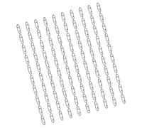 Lot de 100 clips de pêche pour matériel de pêche, lot de 100 clips de leurre pour équipement de pêcheur, connecteur de clip de leurre, clip de matériel de pêche, gréement de pêche en métal, de boîte
