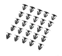 Lot de 100 clips de retenue de joint de capot en plastique pour véhicules Honda tels que Odyssey à partir de 1999, 2003, compatible avec numéro de pièce 91518S10003