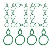 Lot de 100 clips de support pour , réutilisables, supports de de jardin, clips , accessoires d'entretien avec design réglable, support de fleurs de raisin pour intérieur et