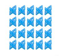 Lot de 100 clips d'espacement pour carrelage - Système de nivellement pour sol et mur - Pour la construction de carreaux (100 pièces de 3 mm)