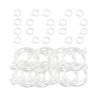 Lot de 100 clips pour grimpantes, solides, réutilisables, pour tomates fixes, pour jardin, extérieur, intérieur, jardinage, balcon, pot de fleurs, décoration de tiges, feuilles