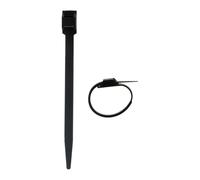 Lot de 100 colliers de câblage 6x114mm - Noir - Zenitech