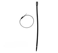 Lot de 100 colliers de câblage 9x 260mm - Noir - Zenitech