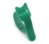 Lot de 100 colliers de serrage amovibles en plastique réutilisables, sangles de 150, 200, 250, 300 mm, en nylon, bandages à fermeture éclair(Green,150mm)
