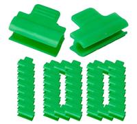 Lot de 100 colliers de serrage et supports robustes pour piscine, bâche, arrière-plan, bricolage, serre, extérieur, intérieur