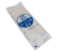 Lot de 100 colliers de serrage nylon P2R Rilsan 2,5x200 mm Blanc