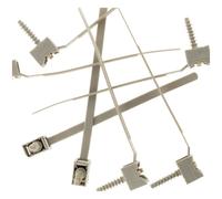 Lot de 100 Colliers ? embase D:16-32mm + chevilles