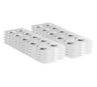 Lot de 100 comprimés de test Lovibond Rapid 50 x DPD1 et 50 x Phenol Red pour mesurer le chlore libre et le pH - Balance des couleurs avec testeur d'agitation - Ne convient pas aux photomètres