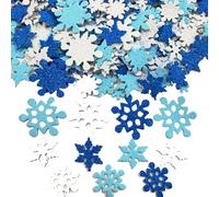 Lot de 100 confettis en mousse à paillettes pour Noël, décoration d'intérieur