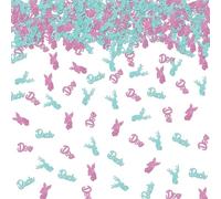 Lot de 100 confettis en papier Buck or Doe Oh Deer pour révéler le sexe du sexe, décoration de table de fête prénatale