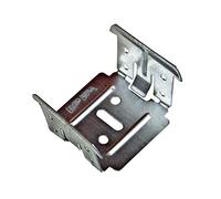 Lot de 100 connecteurs cruciformes 0,8 mm pour profilés de plafond CD 60/27 profil sec