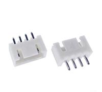 Lot de 100 connecteurs de boîtier en plastique XH 2,54 mm supportant plusieurs broches pour connexions de circuit (C)