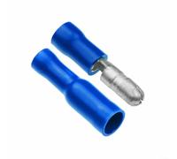 Lot de 100 connecteurs de fils isolés pour applications automobiles et électriques avec têtes entièrement isolées adaptées pour fils 14 16 AWG