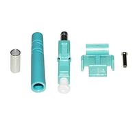 Lot de 100 connecteurs Fibre Optique LC Multimode OM3 Duplex avec Joints pour Duplex